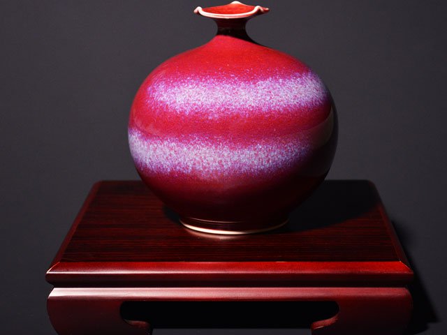 Shinemon Kiln Flower Vase Limited Edition - Arita Ware