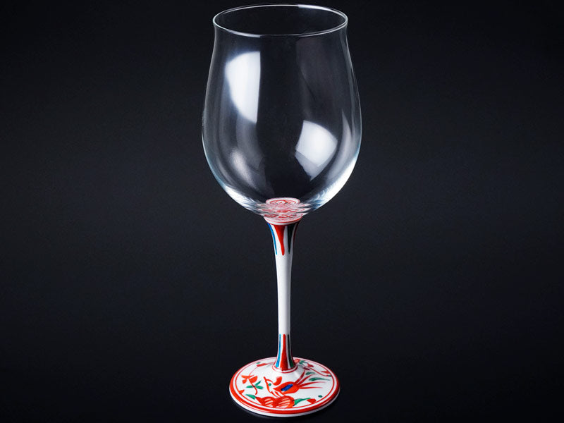 Arita Ware Wine Glasses - Iroe Manreki Design
