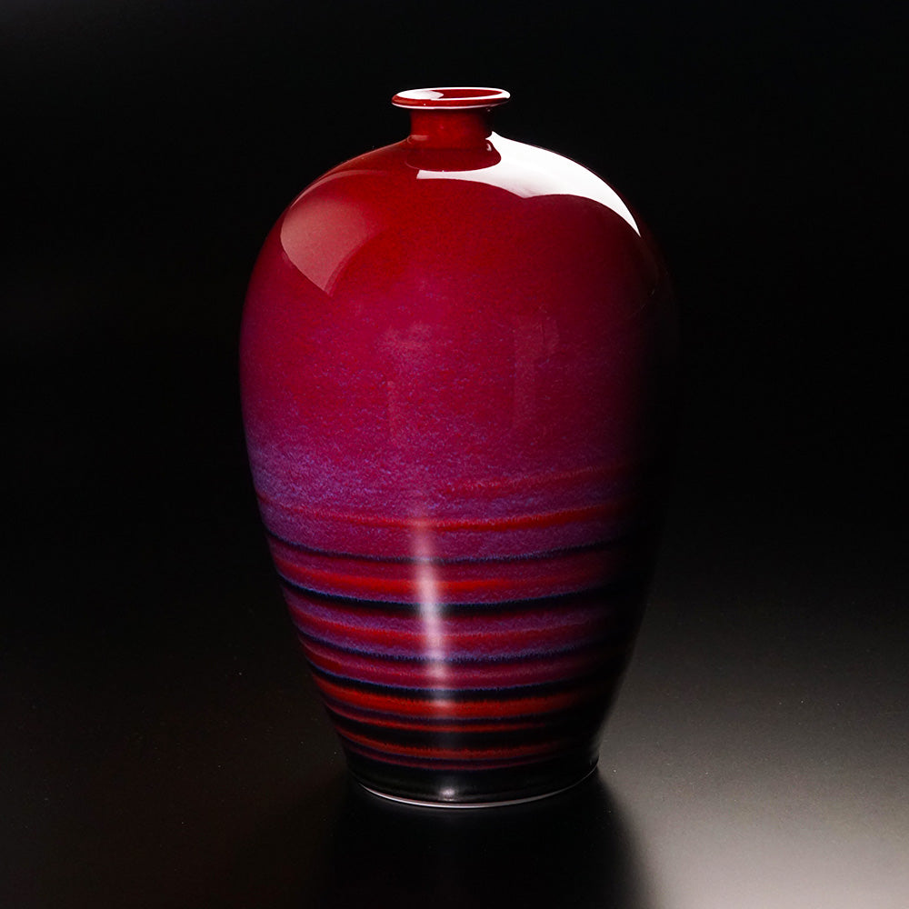 Shinemon Kiln Simon Vase - Arita Ware