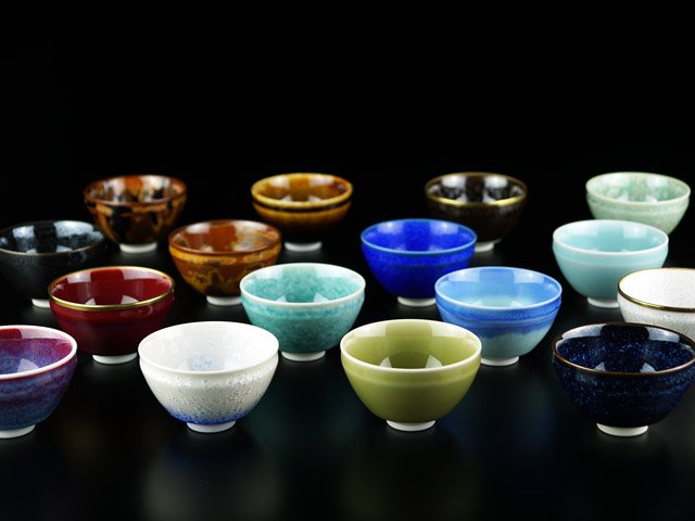 Ensemble de tasses à saké ultime (16 couleurs)