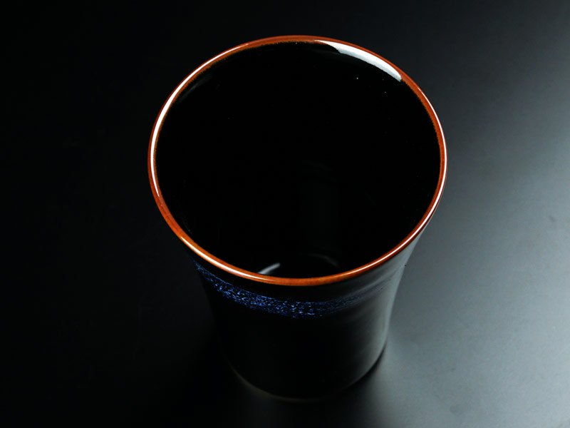 Shinemon Kiln Aoki-Myojo Tumbler - Arita Ware